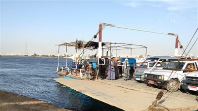 سكرتير عام مساعد بني سويف يراجع إجراءات الأمان بالمعديات النيلية