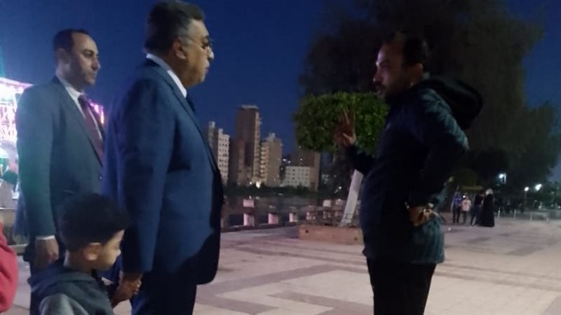 جولة لمحافظ الدقهلية،
