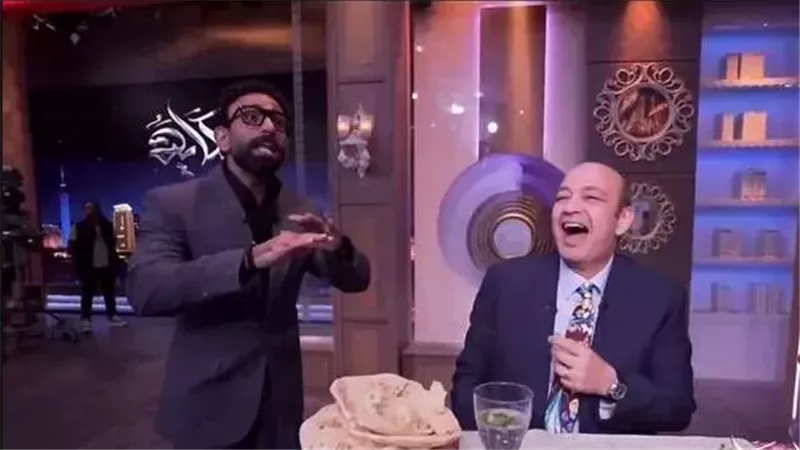 عمرو أديب وابراهيم