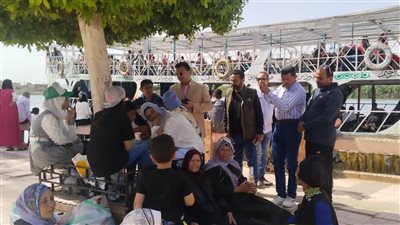 سكرتير عام مساعد الدقهلية يتفقد حديقة شجرة الدر لمتابعة احتفالات شم النسيم (صور)