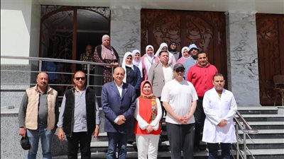 محافظ دمياط يتابع اللمسات النهائية لتطوير مستشفى رأس البر المركزي