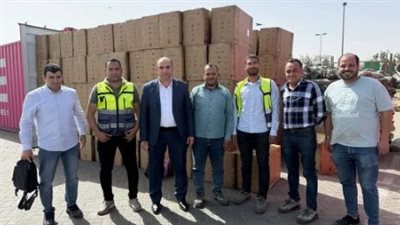 بهدف تقليل زمن الإفراج الجمركي، استمرار العمل بميناء العين السخنة اليوم الإثنين (صور)