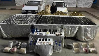 سقوط تشكيل عصابي بحوزته مخدرات بـ 34 مليون جنيه فى جنوب سيناء