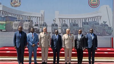 القوات المسلحة تستقبل وفدا أوغنديا برئاسة المفتش العام لوزارة الداخلية 