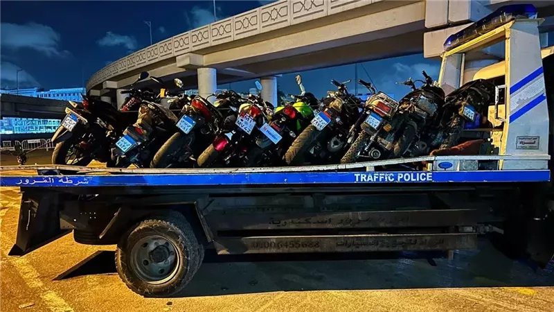 ضبط المركبات المخالفة