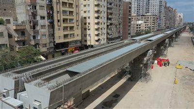 بطول 21.7 كم، آخر تطورات تنفيذ المرحلة الأولى من مترو الإسكندرية (صور)