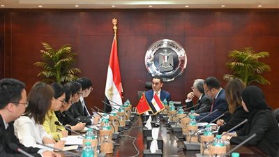 وزير الاستثمار يلتقي السفير الصيني بالقاهرة لبحث سبل تعزيز العلاقات الاقتصادية 