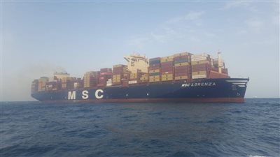 ميناء الإسكندرية يستقبل أكبر سفينة حاويات في تاريخه بحمولة 155 ألف طن