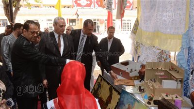 محافظ الغربية يفتتح المعرض الختامي للأنشطة التعليمية 