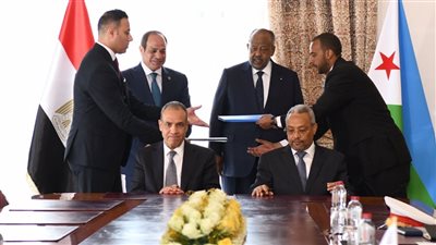 تفاصيل 5 مذكرات تفاهم بين مصر وجيبوتي