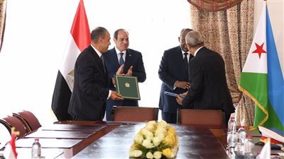 توجيهات رئاسية بتعزيز التعاون في مجال الطيران المدني بين مصر وجيبوتي