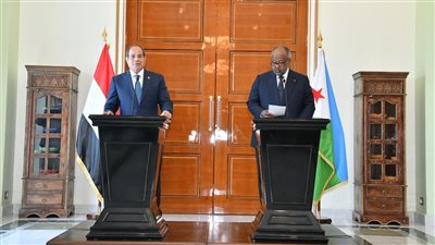  مصر وجيبوتي ترحبان بجهود دعم الأمن والاستقرار في الصومال