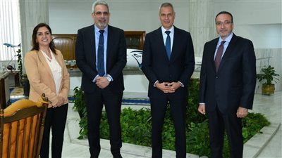 رئيس مصر للطيران يلتقي نائب رئيس الإياتا لأفريقيا والشرق الأوسط