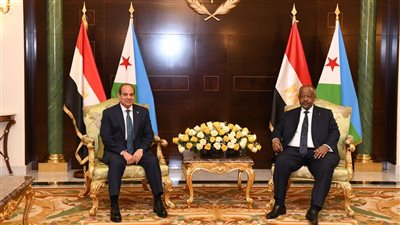 السيسي يعلن تأسيس مجلس الأعمال المصري الجيبوتي