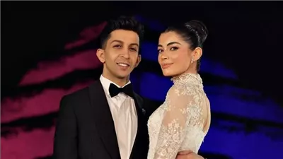 بكاء ليلى أحمد زاهر في حفل زفافها بعد رقصها مع والدها على أغنية 