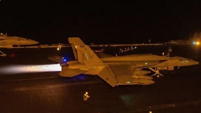 غارات أمريكية مكثفة على مواقع للحوثيين في مديرية آل سالم بصعدة