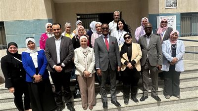 وفد من المركز الأفريقي لمكافحة الأمراض يزور مركز طب أسرة الهناجر 