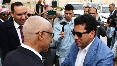 وزير الرياضة يصل العريش لحضور افتتاح أولمبياد المحافظات الحدودية