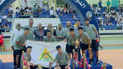 للمرة الثالثة، بنها تحصد كأس بطولة الدورة العربية لخماسيات كرة القدم للجامعات 