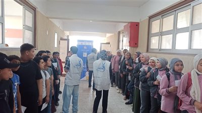 انطلاق قوافل علاجية متكاملة للكشف والعلاج لـ41 ألفًا من طلاب المدارس بميت غمر
