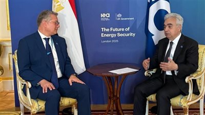 وزير البترول يبحث التعاون مع امين عام منتدي الطاقة الدولي 