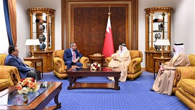 نائب رئيس الوزراء البحريني يستقبل رئيس شركة العاصمة الإدارية