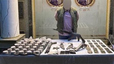 ضبط أسلحة نارية ومخدرات بقيمة 2 مليون جنيه في حملات بالقليوبية والأقصر