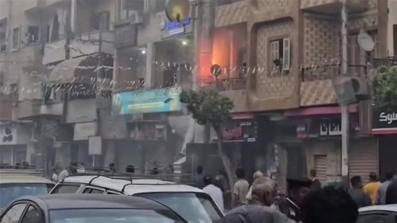 حريق بقنا فيتو