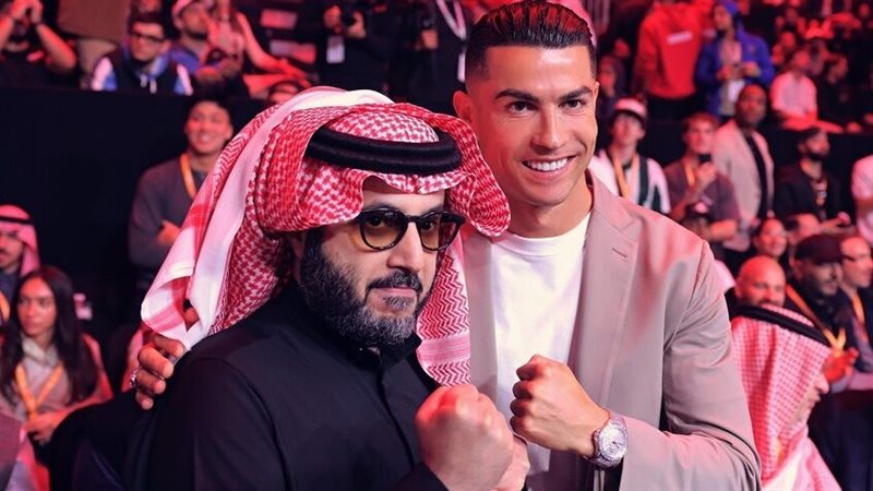 تركي آل الشيخ ورونالدو،