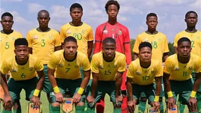 جنوب أفريقيا يواجه زامبيا في مباراة مصيرية بكأس الأمم الأفريقية للشباب تحت 20 عاما 