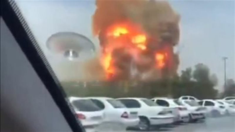 إنفجار كبير يهز إيران،