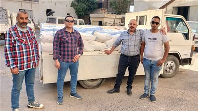 ضبط 40 جوال دقيق قبل بيعها بالسوق السوداء في الجيزة