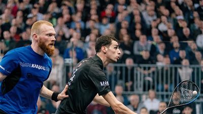 الإسكواش، علي فرج يواجه دييجو إلياس في نهائي بطولة جراسهوبر 