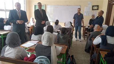 وكيل تعليم الدقهلية يتفقد مدارس غرب المنصورة (صور)