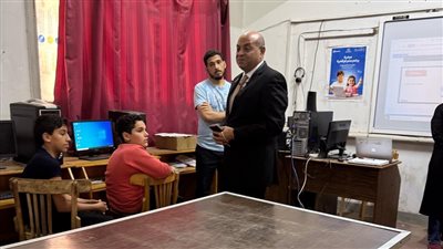 وكيل تعليم الدقهلية يتفقد تدريبات مبادرة براعم مصر الرقمية (صور)