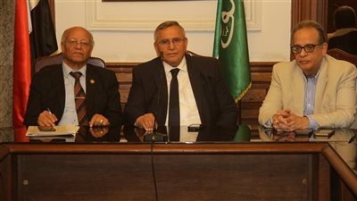 الوفد يوجه رسالة للسيسي لحل أزمة فرض مقابل الخدمات المميكنة والتطوير بالمحاكم (صور)