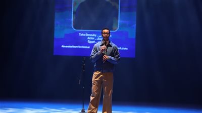 طه دسوقي يقدم تكريم أحمد مالك في حفل افتتاح مهرجان الإسكندرية للفيلم القصير