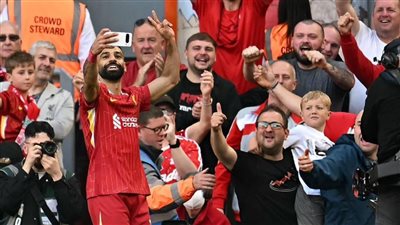 صلاح يغرد، ترتيب هدافي الدوري الإنجليزي قبل الجولة 36