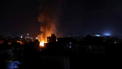 بينهم أطفال، مقتل 8 أشخاص في غارات أمريكية على صنعاء