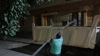 إيقاف أعمال بناء مخالفة في عقار بمدينة بني سويف