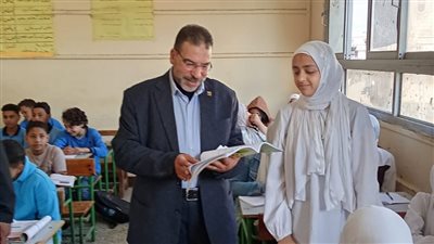 وكيل تعليم الدقهلية يتفقد مدارس وإدارة تمي الأمديد