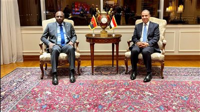 ‎وزير الخارجية ونظيره الأنجولي يبحثان العلاقات الثنائية ودعم العمل الإفريقي المشترك