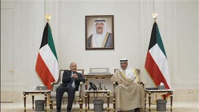 ولي عهد الكويت لـ أبو الغيط: علاقات الكويت بالجامعة خاصة وتاريخية