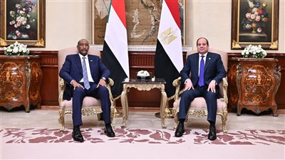 نشاط الرئيس السيسي اليوم، يستقبل البرهان ويبحثان تعزيز التعاون وجهود إعادة الإعمار بالسودان، يناقش مع نظيره الجابوني أهمية تعزيز التعاون الاقتصادي والاستثماري بين البلدين