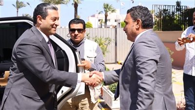 محافظ دمياط يزور جهاز تنمية مدينة دمياط الجديدة ويتابع مشروعات الخطة الاستثمارية