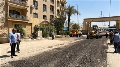 محافظة الجيزة تشن حملات موسعة لمكافحة النباشين وتحسين حالة الطرق بحدائق الأهرام
