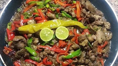 طريقة عمل الكبد والقوانص، أكلة اقتصادية وسريعة التحضير