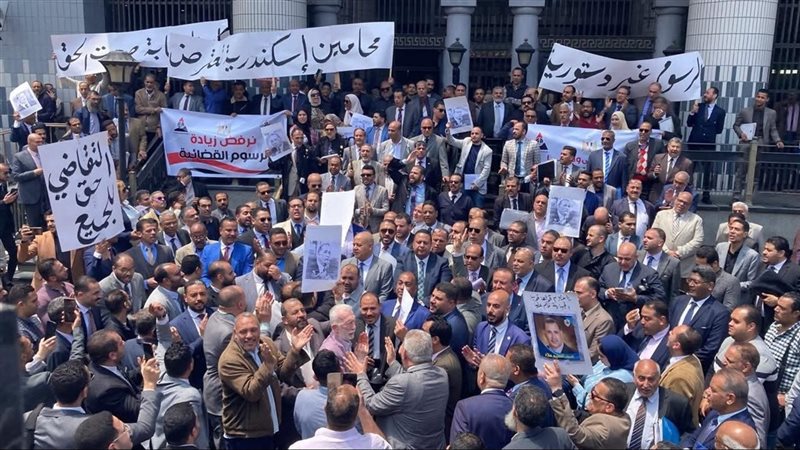 محامون مصر يحتجون