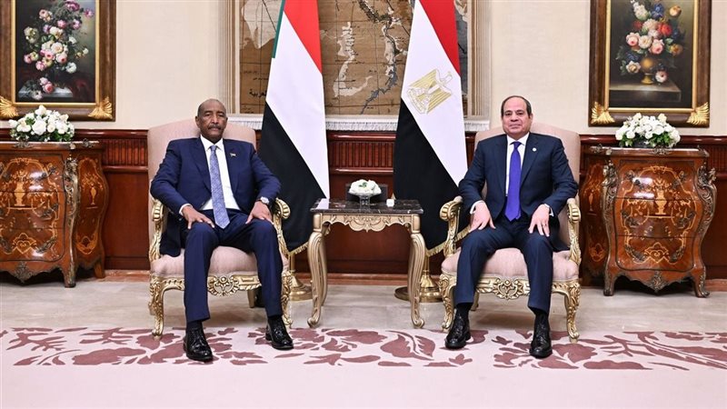 الرئيس السيسي والبرهان.فيتو