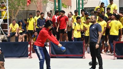 800 طالب يشاركون في فعاليات اللقاء الرياضي (Be-Fit) بجامعة قناة السويس (صور) 